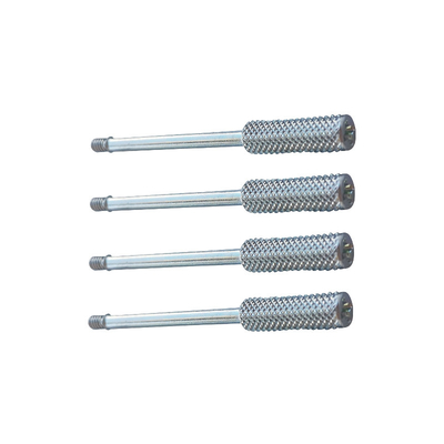 #4-40 UNC 49mm Length Stainless Steel Thumb Screws For Computer Cable
