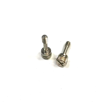 M4x16 Eleven Shaped Groove Knurled Custom Captive Screws Does Not Come Out