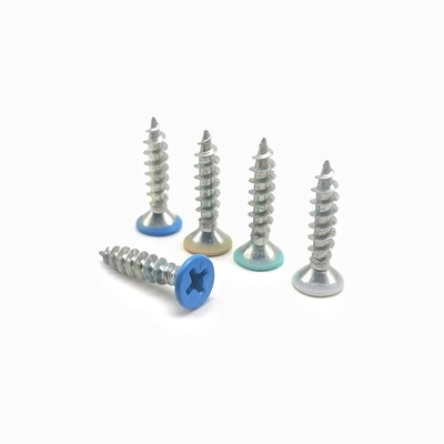 Countersunk Color Paint Self Tapping Screw Furniture Painting ISO