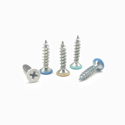 Countersunk Color Paint Self Tapping Screw Furniture Painting ISO