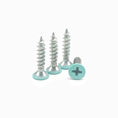 Processing baking paint white stainless steel screw decoration wood screw color baking paint Self-tapping screw