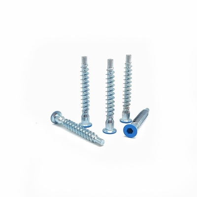 Customized Straight Repair Screws Countersunk Head Hexagonal Roller Coaster Thread