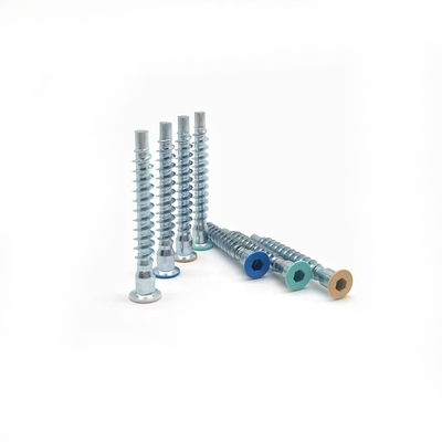 Countersunk Thread Straight Repair Cabinet Screw Hexagonal Self Tapping Roller