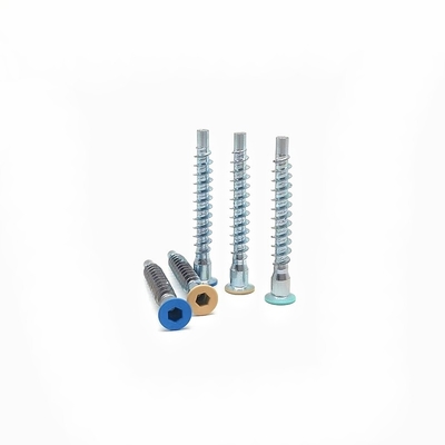 Countersunk Thread Straight Repair Cabinet Screw Hexagonal Self Tapping Roller