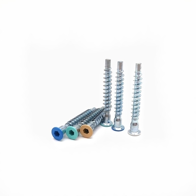 Custom Furniture Self Tapping Screw Countersunk Hex Socket Roller Coaster