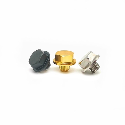 Custom Hexagonal Aluminum Alloy Straight Screw Car Hub Decorative Nail Cd