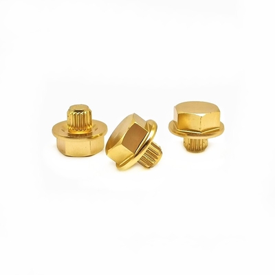 Processing Decorative Nail Aluminum Alloy Screw Custom 6063 Automobile Wheel Hub Straight