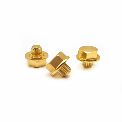 Processing Aluminum Alloy Straight Screw Custom 6063 Automobile Wheel Hub Decorative Nail