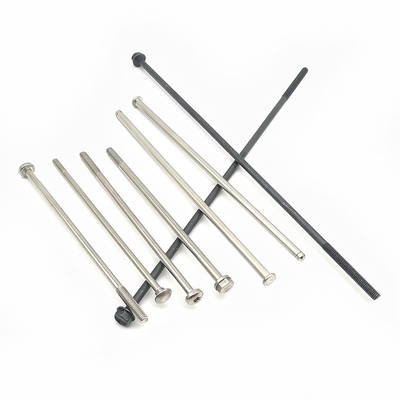 Custom-Made Inner Plum Blossom Extended Bolt Long Screw For Motor Long Screw With Outer Hexagon On Flange Surface