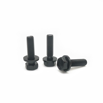 10.9-Grade Hexagonal Combined Screw Bolt With Flat Pad And Dacromet-Plated External