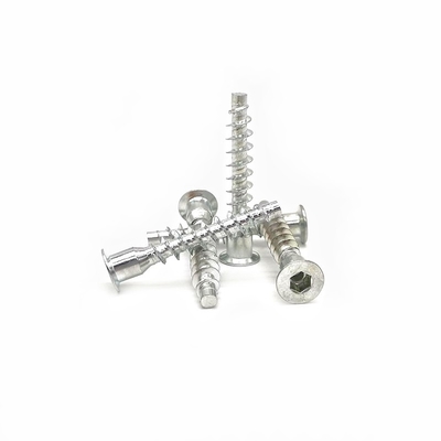 Customized Hexagon Self-Tapping Screw Countersunk Mountain Wire  M6*40