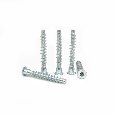 Customized Hexagon Self-Tapping Screw Countersunk Mountain Wire  M6*40