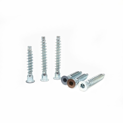 Countersunk Hexagon Cross-Thread Screws Furniture Self-Tapping Straight-Trimming Wood Teeth