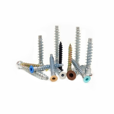 Countersunk Wooden Cabinet Screws Self-Tapping  2.9mm M6*50 M7*28 Flat Head Hexagonal Self-Tapping Screws
