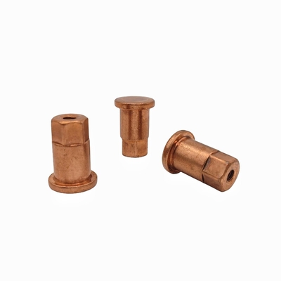 Customized Thread Type Red Copper Nut 23.4g For Building Construction