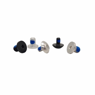 Custom Hexagon Dispensing Screws Coated With Blue Glue Bolts Anti-Oil
