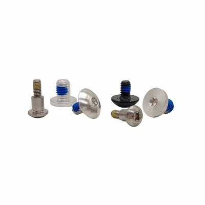 Custom Hexagon Dispensing Screws Coated With Blue Glue Bolts Anti-Oil