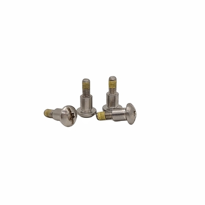 Customization Of Hexagonal Adhesive Screws 316L Stainless Steel With Blue Adhesive Bolts