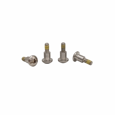 Customization Of Hexagonal Adhesive Screws 316L Stainless Steel With Blue Adhesive Bolts