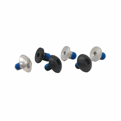 Sample Custom Plum Glue Screw Hexagon External Blue Glue Locking Bolt