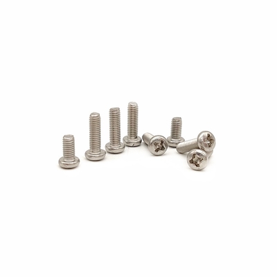 Precision Stainless Pan Head Screws Mechanical Screws Cross Grooving Machine