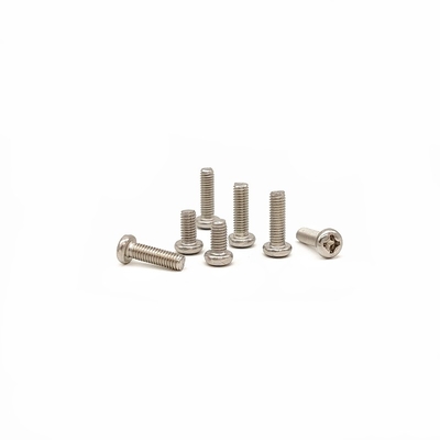 Precision Stainless Pan Head Screws Mechanical Screws Cross Grooving Machine