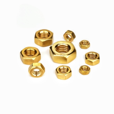 304 Stainless Steel External Hexagon Nut Metal Lock Nut  M14 M16 High Hardness