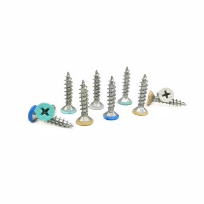 DIN Stainless Steel Self Tapping Screws Countersunk Hexagonal Cross Mountain Wire For Lighting