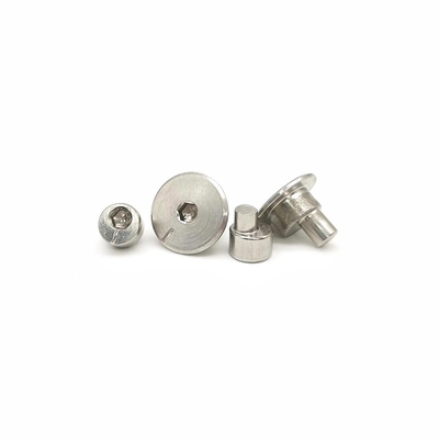 Source Manufacturer Stainless Steel Hexagon Eccentric Locking Rivet Quick-Assembly Eccentric Hinge Adjusting Rivet