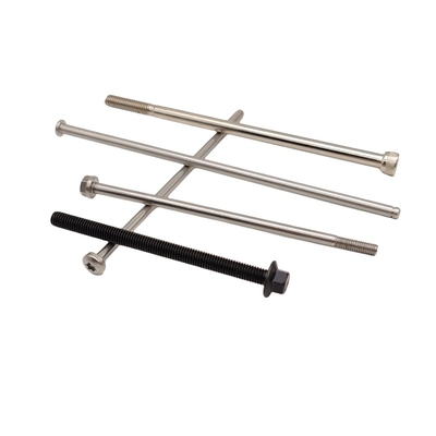 Custom-Made Inner Plum Blossom Extended Bolt Long Screw For Motor Long Screw With Outer Hexagon On Flange Surface