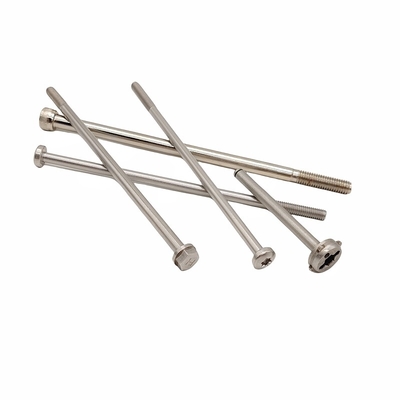 Custom-Made Inner Plum Blossom Extended Bolt Long Screw For Motor Long Screw With Outer Hexagon On Flange Surface