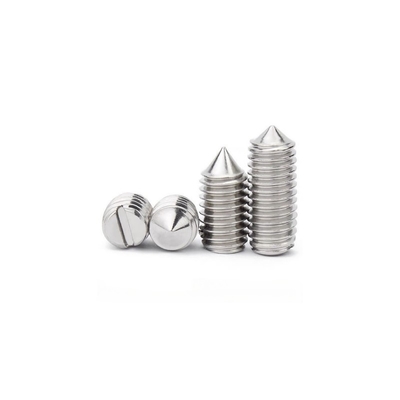 Factory Direct Sale Stainless Steel 304 Slotted Tip Set Screw Machine Meter Spire Screw