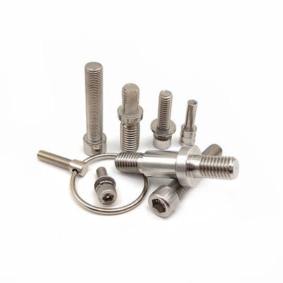 Crown Standard Machining Stainless Steel Spring Screw Full Tooth External Hexagon Bolt
