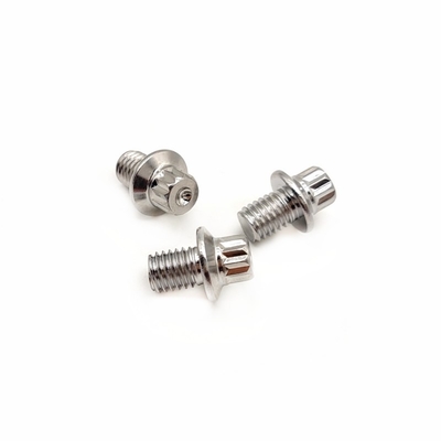 Non Standard Flange External Hexagon Screws Aluminum Pedal Nails Corrosion Resistance
