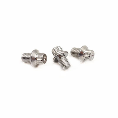 High Torsion Special Shaped Bolts Aluminum Pedal Studs Customize Thickness