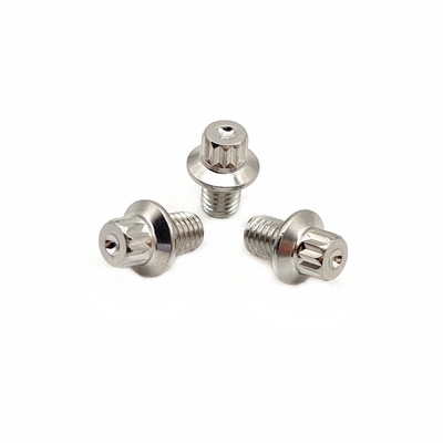 Non Standard Flange External Hexagon Screws Aluminum Pedal Nails Corrosion Resistance