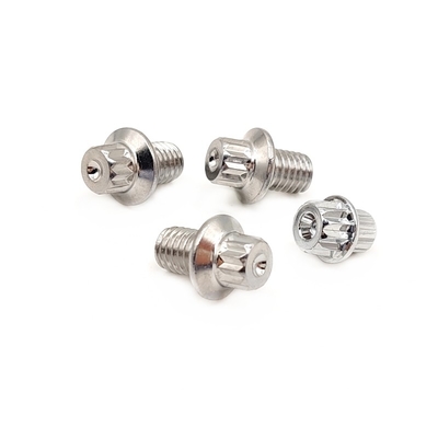 Custom Non Standard Flange Anti Theft Screws Stainless Steel Flower Anti Slip Screws
