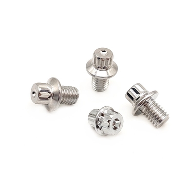 Custom Non Standard Flange Anti Theft Screws Stainless Steel Flower Anti Slip Screws