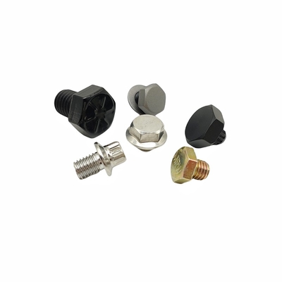 8.8 Grade Stainless Steel External Hexagon Bolt Painting Bright Black External Hexagon Wire
