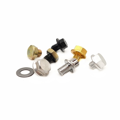 Custom 8.8 Level External Hexagonal Decorative Nail Stainless Steel Flat Head External Hexagonal Head