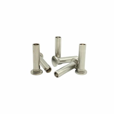 Customized Flat Head Semi-Hollow Rivet Stainless Steel Hollow Rivet Non-Standard Special-Shaped Parts.