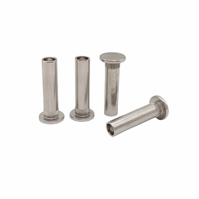 Customized Flat Head Semi-Hollow Rivet Stainless Steel Hollow Rivet Non-Standard Special-Shaped Parts.