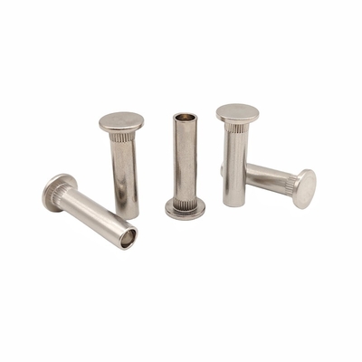 Factory Wholesale Custom Flat-Headed Semi-Hollow Rivet Non-Riveted Steel Serrated Rivet Non-Standard Screw.