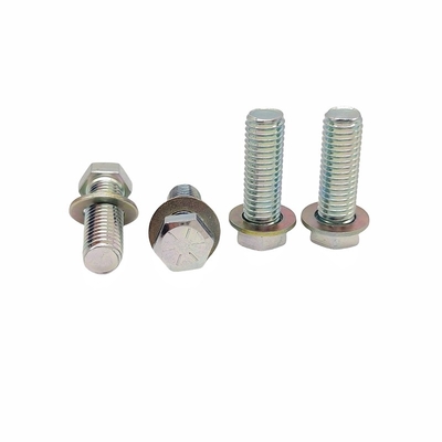 Custom-Made Dacromet Black Hexagon Bolt Plated With Environment-Friendly Colorful Zinc Full-Threaded Hexagon Head Screw.