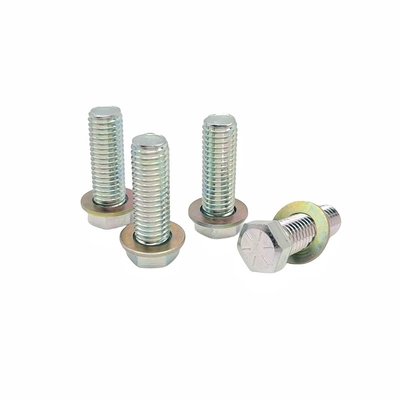 Custom-Made Dacromet Black Hexagon Bolt Plated With Environment-Friendly Colorful Zinc Full-Threaded Hexagon Head Screw.