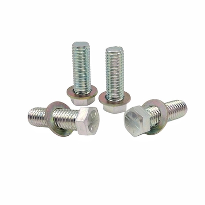 Wholesale Environmental Protection Black Zinc External Hexagon Bolt Color Zinc Full Thread Hexagon Head Screw