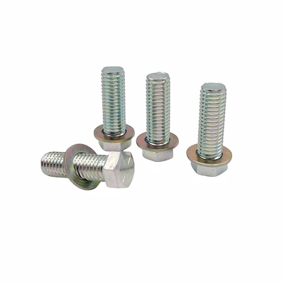 Wholesale Environmental Protection Black Zinc External Hexagon Bolt Color Zinc Full Thread Hexagon Head Screw