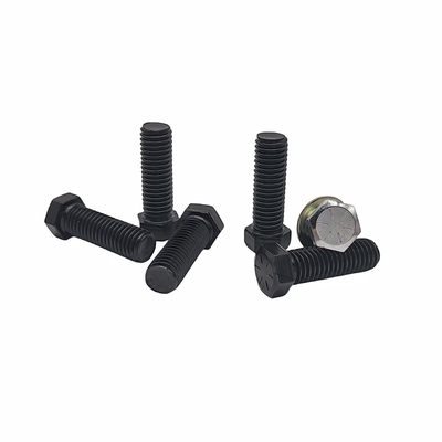 Processing Custom-Made Environment-Friendly Colored Zinc External Hexagon Bolt Galvanized Full-Threaded Hexagon Head Screws