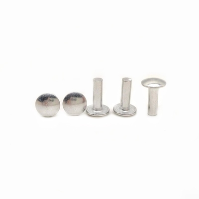 Strength Manufacturer Large Flat Head Solid Rivet Semi-Round Head Solid Aluminum Rivet Non-Standard Special-Shaped Parts