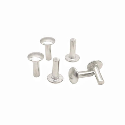 Factory Wholesale Custom Large Flat Head Solid Rivet Semi-Round Head Solid Aluminum Rivet Non-Standard Shaped Parts.